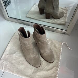 All Saints suede boots